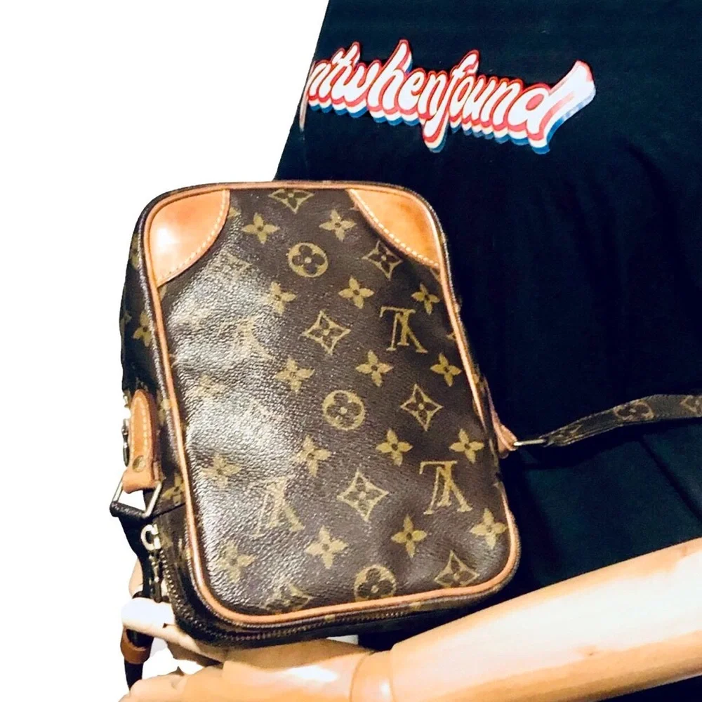 LOUIS VUITTON LV Monogram Amazon PM Crossbody Messenger Bag with/ LV DUST BAG